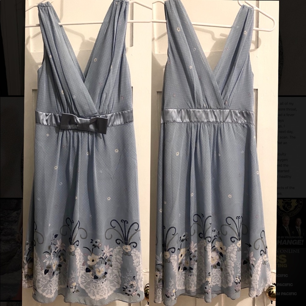 Flowery maxi dress